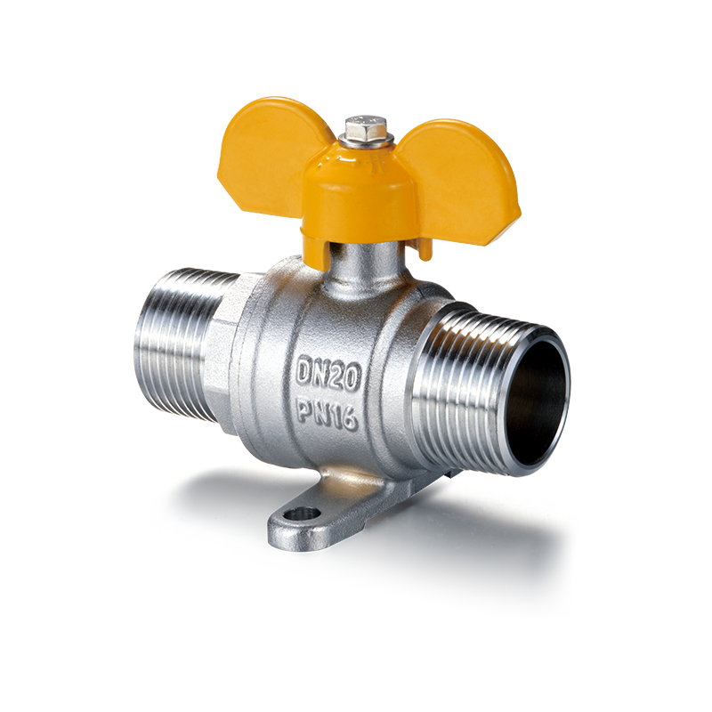 Van bi bằng đồng YH-214 có đế và tay cầm bướm （M/M