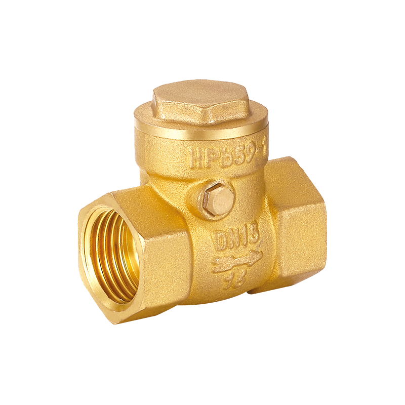 Van một chiều ngang bằng đồng thau YH-402