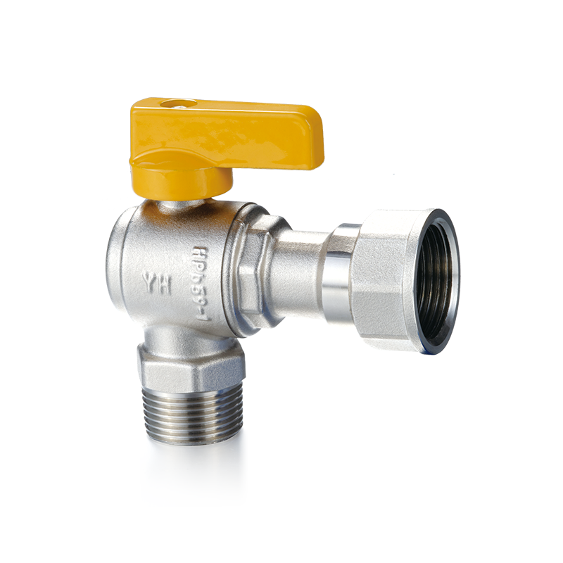 Van bi góc phải bằng đồng thau YH-215 （F/M