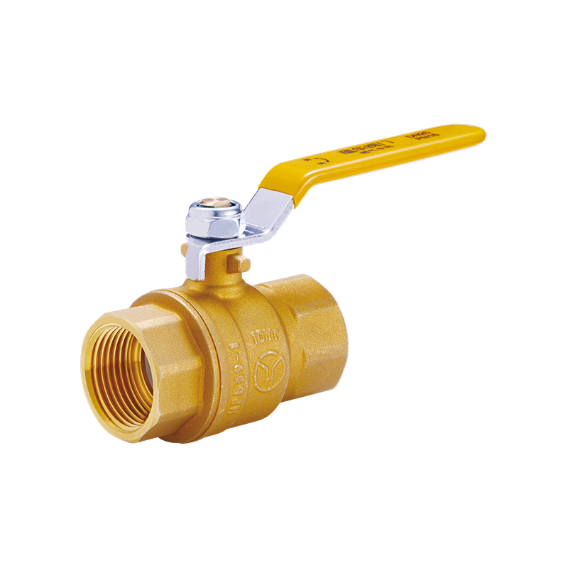 Van bi đồng thau đầy đủ cổng YH-220 có tay cầm dài （F/F)